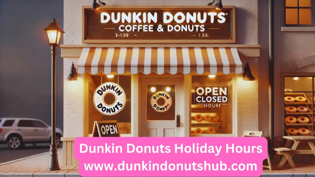 Dunkin Donuts Holiday Hours